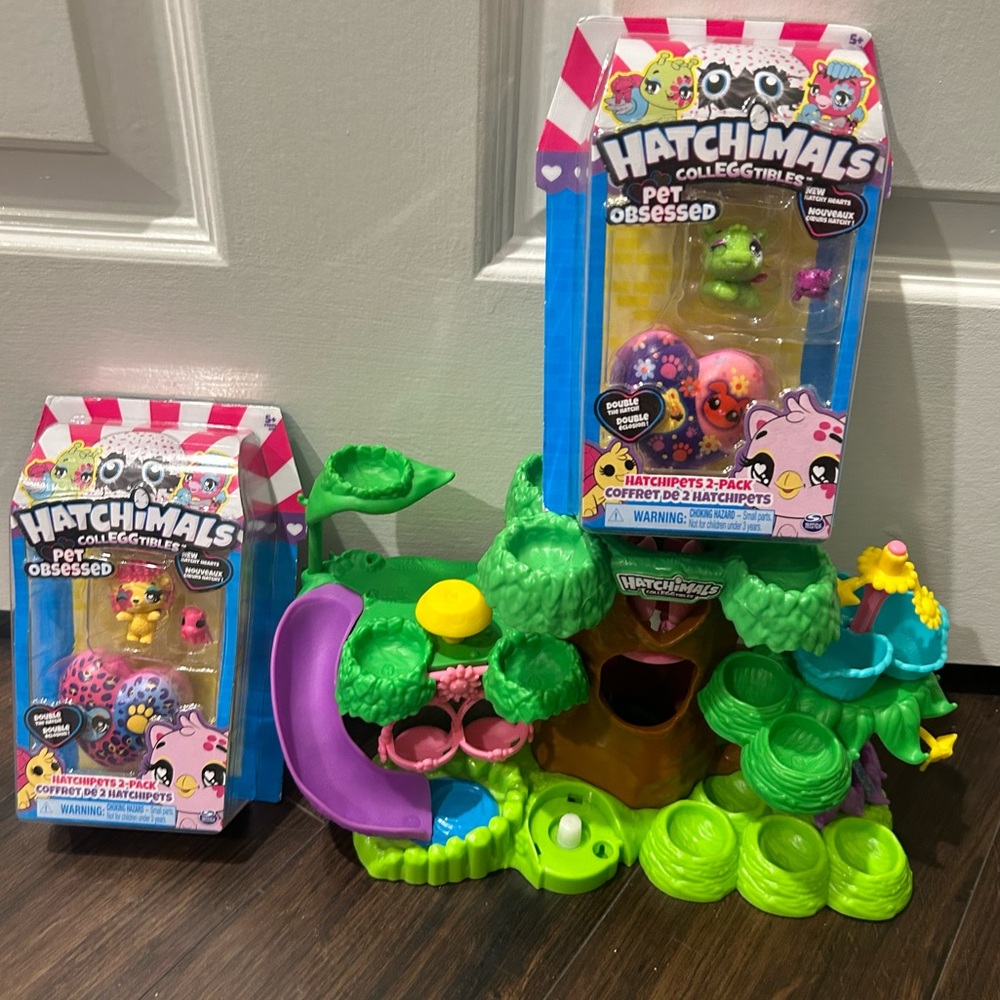 Hatchimals Playset & 2 CollEGGtibles